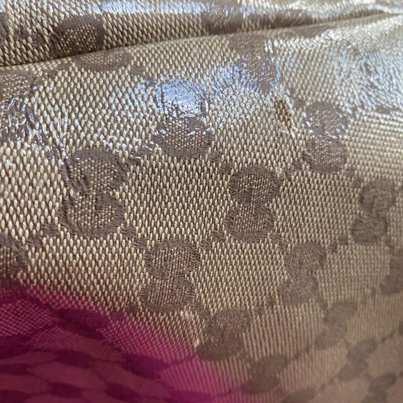 Authentic Gucci GG Guccisima Coated Canvas Duffle - Picture 14 of 17